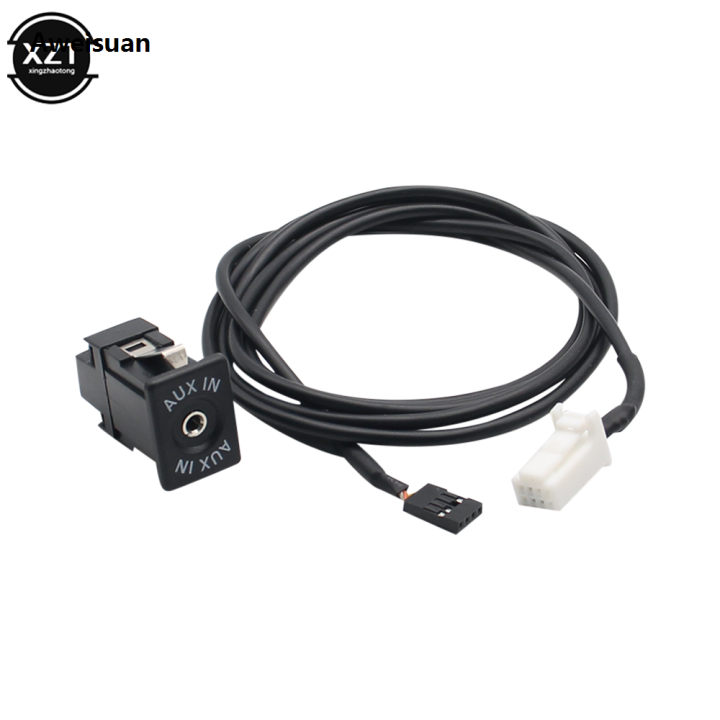 Aweisuan%20%E3%80%90Lrofessional%20service%E3%80%918pin%20Car%20Radio%20Aux-In%20Socket%20Plug%20Aux%20Adapter%20For%20Suzuki%20Sx4%20Grand%20Vitara%20Wire%20Harness%20Audio%20Aux%20Cable%20Adapter%20Accessories%20-%20Image%206