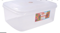 Clear Storage Plastic Box/ Boxes with Cover | Airtight Lid | Organiser/ Multipurpose. 