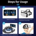 Shinecon VR Box IMAX Giant Screen Virtual Reality Glasses - SC-G12 - White. 