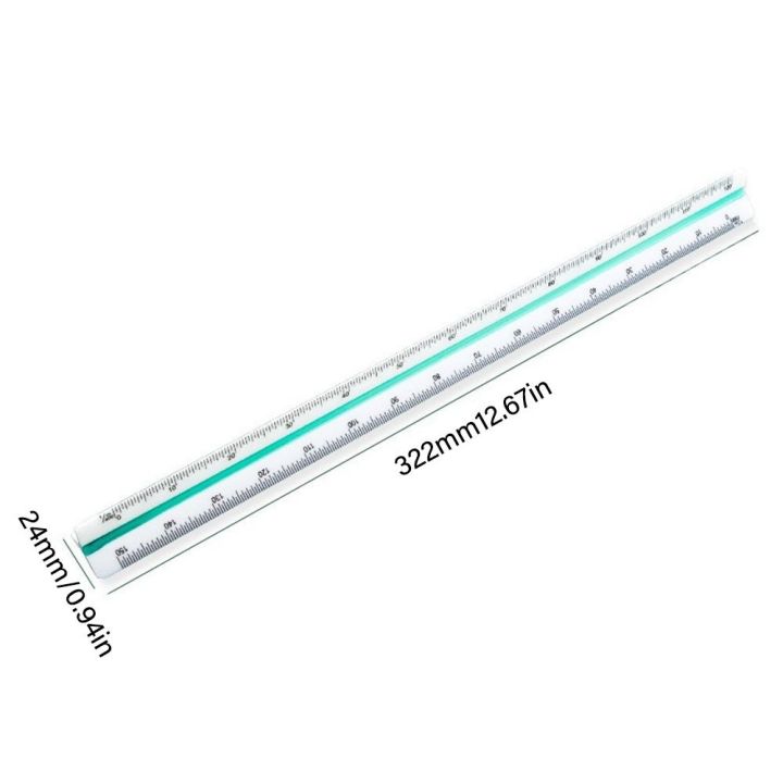 Multi-functional Student Drafting Tool Stationery Scale Ruler ...