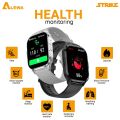 Alewa Strike Amoled Smart Watch 2.01" Large Display | Bluetooth Calling | IP67 WaterProof | Metal Body | Extra Strap | G-Sensor. 