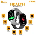 Alewa Strike Amoled Smart Watch 2.01" Large Display | Bluetooth Calling | IP67 WaterProof | Metal Body | Extra Strap | G-Sensor. 