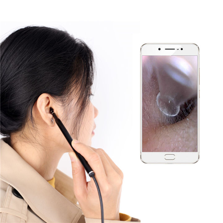 【Top Picks】5.5MM Ear Cleaning Endoscope Mini Camera 3 in1 Type-c Visual ...