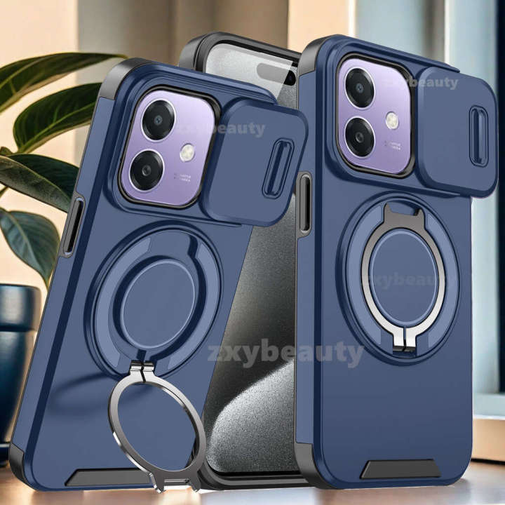 Cph2681 Ringer Box 2025 Case Shockproof Armor Slide Magnetic Casing For OPPO A3X A3 A5 Pro ...