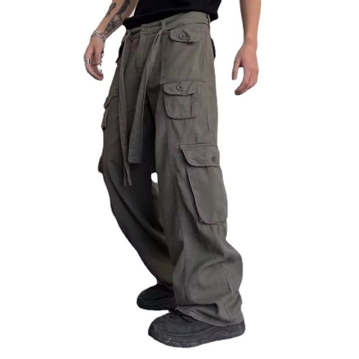 Multi-pocket Cargo Pants Men's Original American Style High Street 