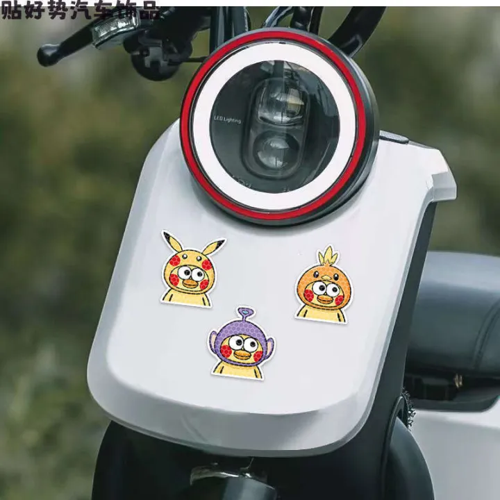 Reflective%20Car%20Ikun%20Xiao%20Heizi%20Prank%20Decorative%20Chicken%20You%20Are%20So%20Beautiful%20Internet%20Celebrity%20Motorcycle%20Stickers%20-%20Image%203