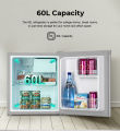 Hisense 55L Single Door Mini Refrigerator- Grey (RS-06dr4SA). 