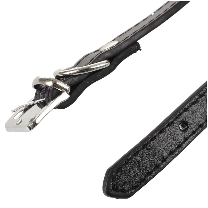 Dog%20Collar%20Dog%20Collar%20Belt%20Collars%20Black%20Adjustable%20S%20-%20Image%205