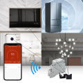 1 PCS ATMS1603 Tuya Single Phase WiFi Smart Energy Meter 100-230V Din Rail Precisely Measuring Voltmeter Ammeter Power. 