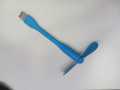Flexible Mini Portable Usb Powered 2-Blade Usb Fan( Color May Vary ). 