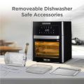 BLACK+DECKER Air Fryer Oven – 1700W – Digital Touch Control – 10 Preset Functions – Black – AOF150-B5. 