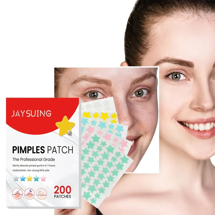 New%20200pcs%20Star%20Pimple%20Patch%20Acne%20Colorful%20Invisible%20Acne%20Removal%20Skin%20Care%20Stickers%20Face%20Spot%20Beauty%20Makeup%20Tool%20-%20Image%203