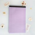 Memo Pad Tearable Legal Pad 50 Pages Ink-proof Writing Sheet Paper Thick Notepad Lined Paper Scribbling Book. 