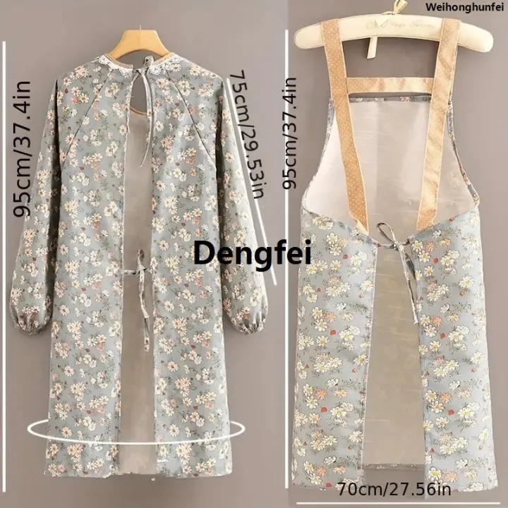 WeihonghunfeiDengfei%20Profesional%201pc%20Canas%20Long%20Se%20n,%20Stain-proof%20reathable%20ousehold%20Cooking%20Catering%20Waist%20n,%20Coeralls,%20itchen%20Supplies%20Hot%20Selling%20-%20Image%203