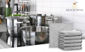 Multipurpose Wire Dishwashing Rags for Wet and Dry Stainless Steel Scrubber Non-Scratch Wire Dishcloth for Washing Dishes Sinks Counters Easy Rinsing Machine Washable Pack 10. 
