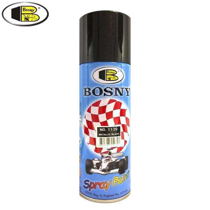 Spray%20Paint%20Metallic%20Black%20400%20ml%20for%20Metal,%20Plastic,%20Wood,%20Wall,%20Car%20&%20Bike%20%7C%20Fast%20Drying,%20Brilliant%20Finish,%20Interior%20&%20Exterior%20Use%20%7C%20Multipurpose%20%7C%20Durable%20(Bosny)%20-%20Image%202
