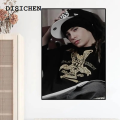 DISICHEN 【2025 Version】 Singer Bill Kaulitz Tom Tokio Hotel POSTER Prints Wall Painting Bedroom Living Room Wall Sticker Small. 