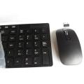 Allay Production Wireless Keyboard & Mouse Combo - White / Black. 