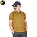 VIRJEANS (VJC743) Polo Neck T-shirt For Men - Golden color. 