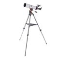 Landview Achromat Refractor AZ80500 portable backpack telescope with 3x barlow both for terrestrial and night astronomy-gives erect image. 