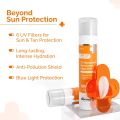 The Derma Co 1% Hyaluronic Sunscreen Aqua Ultra Light Gel with SPF 50 PA++++ UV A, UV B & Blue Light Protection 50g. 