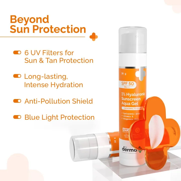 The%20Derma%20Co%201%25%20Hyaluronic%20Sunscreen%20Aqua%20Ultra%20Light%20Gel%20with%20SPF%2050%20PA++++%20UV%20A,%20UV%20B%20&%20Blue%20Light%20Protection%2050g%20-%20Image%202