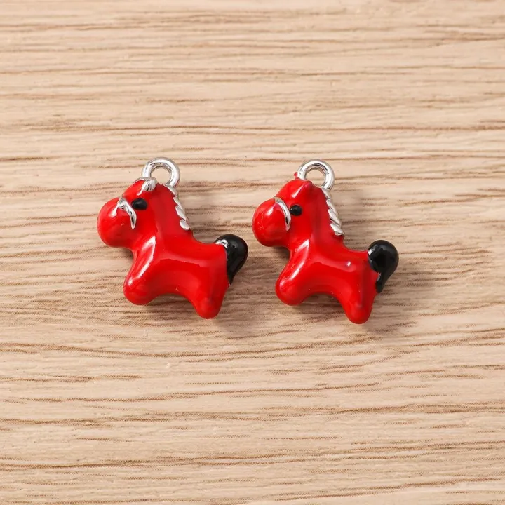 5%20Pcs%20New%20Necklaces%20Charms%20Horse%20Charms%20Pendants%20Keychains%20Parts%20Little%20Horse%20Horse%20Pendant%20Accessories%20Multi-purpose%20Zinc%20Alloy%20Horse%20Keychain%20Pendant%20DIY%20Jewelry%20Making%20-%20Image%207