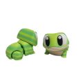 Kawaii Joint Movable Simulation Gecko Frog Model Green Frogs Craft Decor Pet 3D Printing Toys Cartoon Collection Frog Animals Ornaments Computer Ornament. 