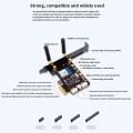 OUMERY 2X Tuya Wifi Computer Power Reset Switch PCIe Card for PC Computer,APP Remote Control,Support Home. 