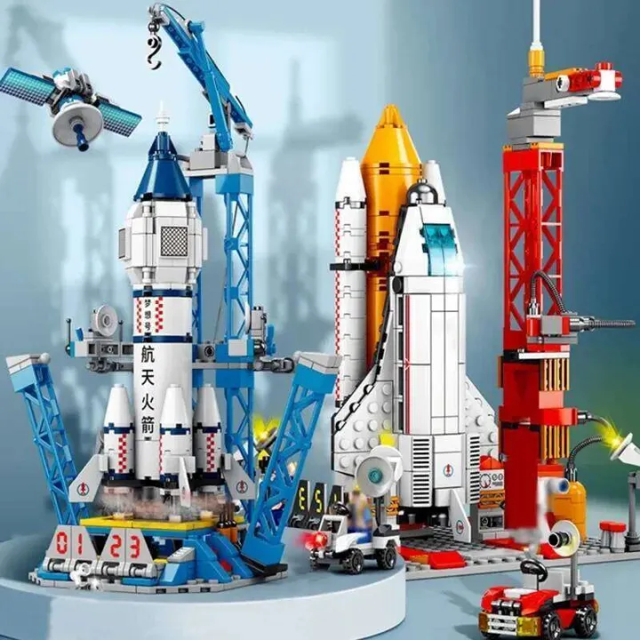 Aviation Spaceport Model Space Shuttle Rocket Launch Center ...