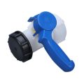 1Pc Plastic DN40 Butterfly Valve for IBC Tank Container 1000L Switch IBC Tank Adapter. 