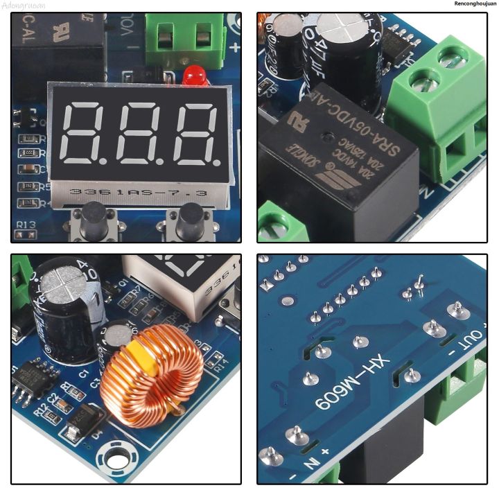 WeihonghunfeiXH-M609%20Voltage%20Protection%20Module%20DC%2012V-36V%20Battery%20Low%20Voltage%20Digital%20LED%20Display%20Disconnect%20Protection%20Module%20DC%20Output%20Original%20-%20Image%206