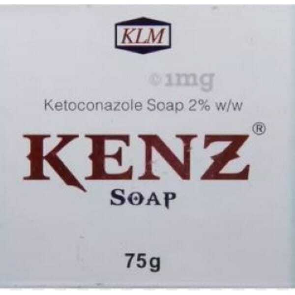 Kenz Soap, Ketoconazole Antifungal Soap, Marketed By: Klm Laboratories, 75Gm