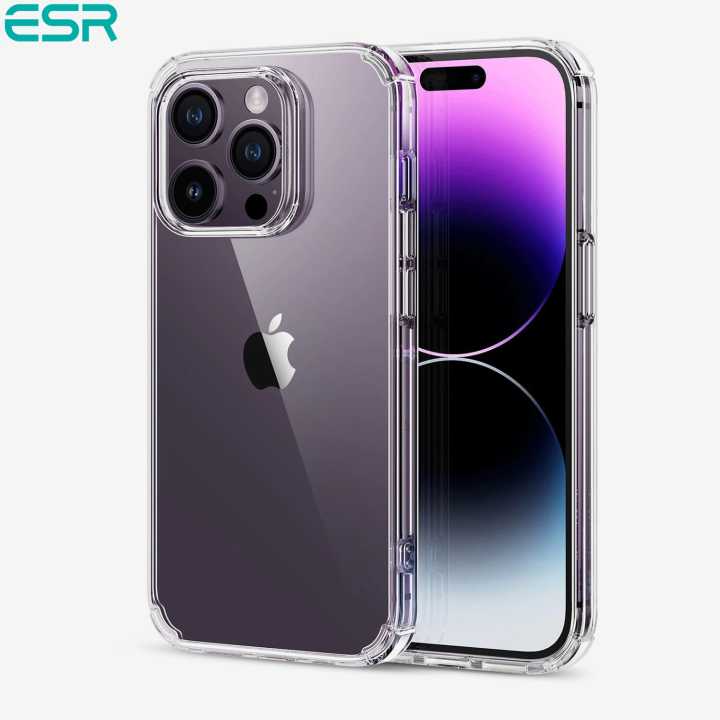ESR Krystec Clear Case for iPhone 14 Pro Case Ultra-Yellowing Resistant