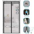 Magnetic Mosquito Net Door See-through Curtain With Size (120 cm × 210cm). 