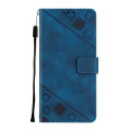 lthmy for OPPO Realme 9 Pro 5G/OnePlus Nord CE 2 Lite 5G Case Embossed Leather Wallet Flip Stand Cover. 