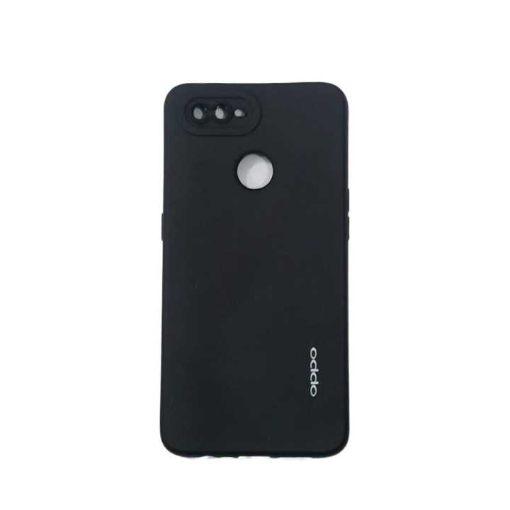 Black Color Silicone Oppo A5S / Oppo A7 / Oppo A11k / Oppo A12 / Oppo F9 / Oppo F9pro / Realme 2 pro Phone Cover/Case
