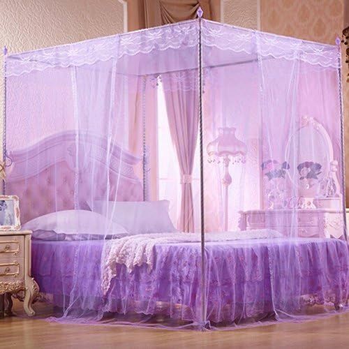 4%20Corner%20Mosquito%20Net%20Bed%20%7C%20Embroidered%20Mosquito%20Net%20With%20Stand%20%20%7C%20Raja%20Jhul%20-%20Image%203