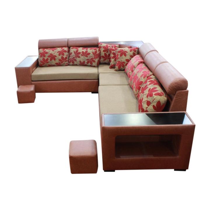 sunrise-furniture-hs-28-l-shape-wooden-sectional-sofa-brown-daraz
