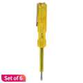 Tester Screw Driver Set Of 6. 