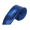 Blue Solid Neck Tie For Men. 