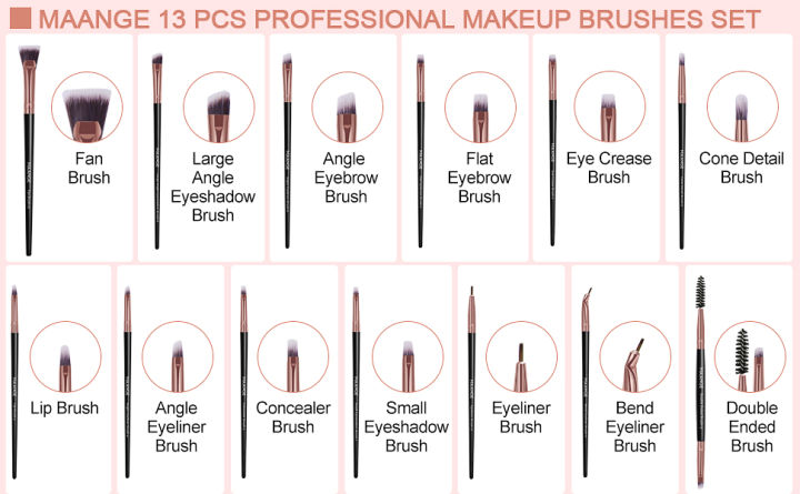 MAANGE%2013Pcs%20Professional%20Eyeshadow%20Makeup%20Brush%20Set%20MAG51440HJ%20-%20Image%203
