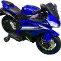 Kids Electric Bike Yamaha R6 Blue, Music & USB | Kids Baby Electric Bike | Battery Operated Bike for Kids to Drive 2 to 8 Years Boys. 