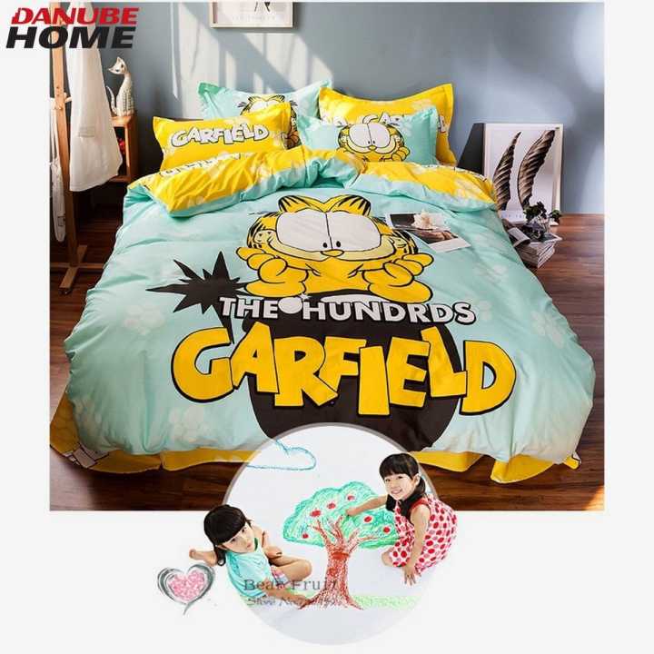 Garfield Comforter Twin Sets (4PCS)