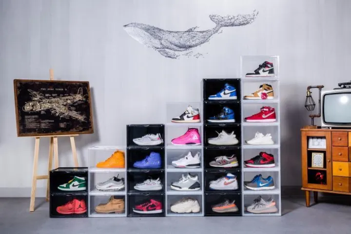 Quality Transparent Shoe Box Stack Up Series N0.1374 | Daraz.com.np