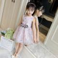 OKiKi Childrens Fashion High Quality korean dress kids girl casual clothes 3 4 5 6 7 8 9 10 11 12 13 to 14 year old Birthday tutu Princess 2023 new style pink Dresses for teens girls terno sale #BND-825. 