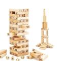 Big Jenga Wooden Toy, Jenga Wooden Number Game. 