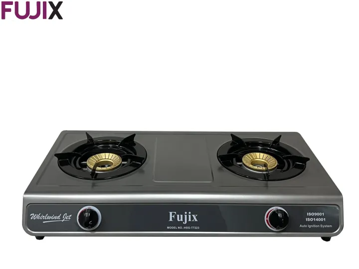 Fujix 2 Burner Coated Cold Rolled Steel Gas stove (HSG_T7223)