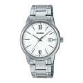 Casio Analog White Dial Watch For Men- MTP-V002D-7B3UDF. 