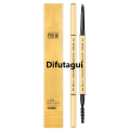 Difutagui 5 Colors Double Head Eyebrow Pencil Long Lasting Waterproof Eye Portable Brow Pen Tint Mascara Enhance Cosmetics Beauty Women Makeup. 